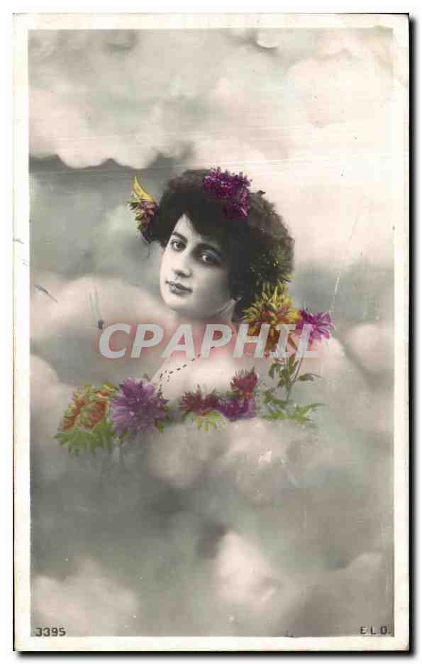 CPA Fantaisie Femme 