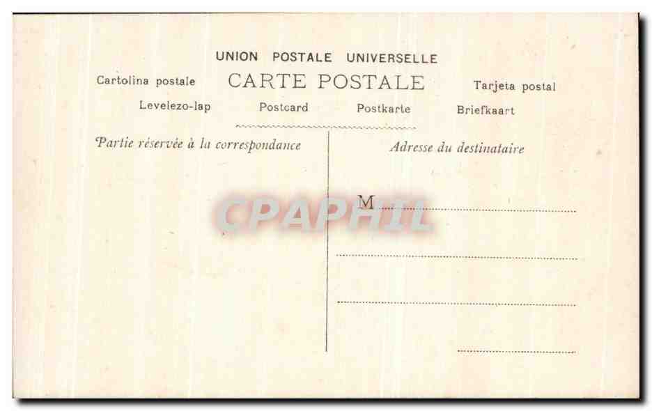 CPA Fantaisie Femme et enfant — Rückseite