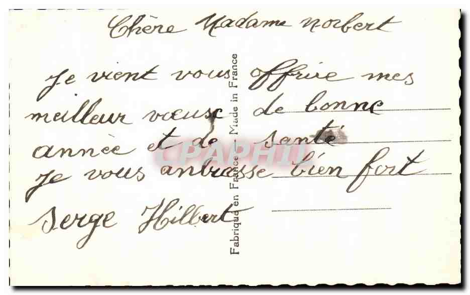 CPA Fantaisie Enfant  — Verso