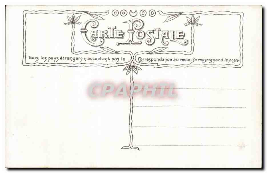 CPA Fantaisie Vieille Femme et enfants — Rückseite