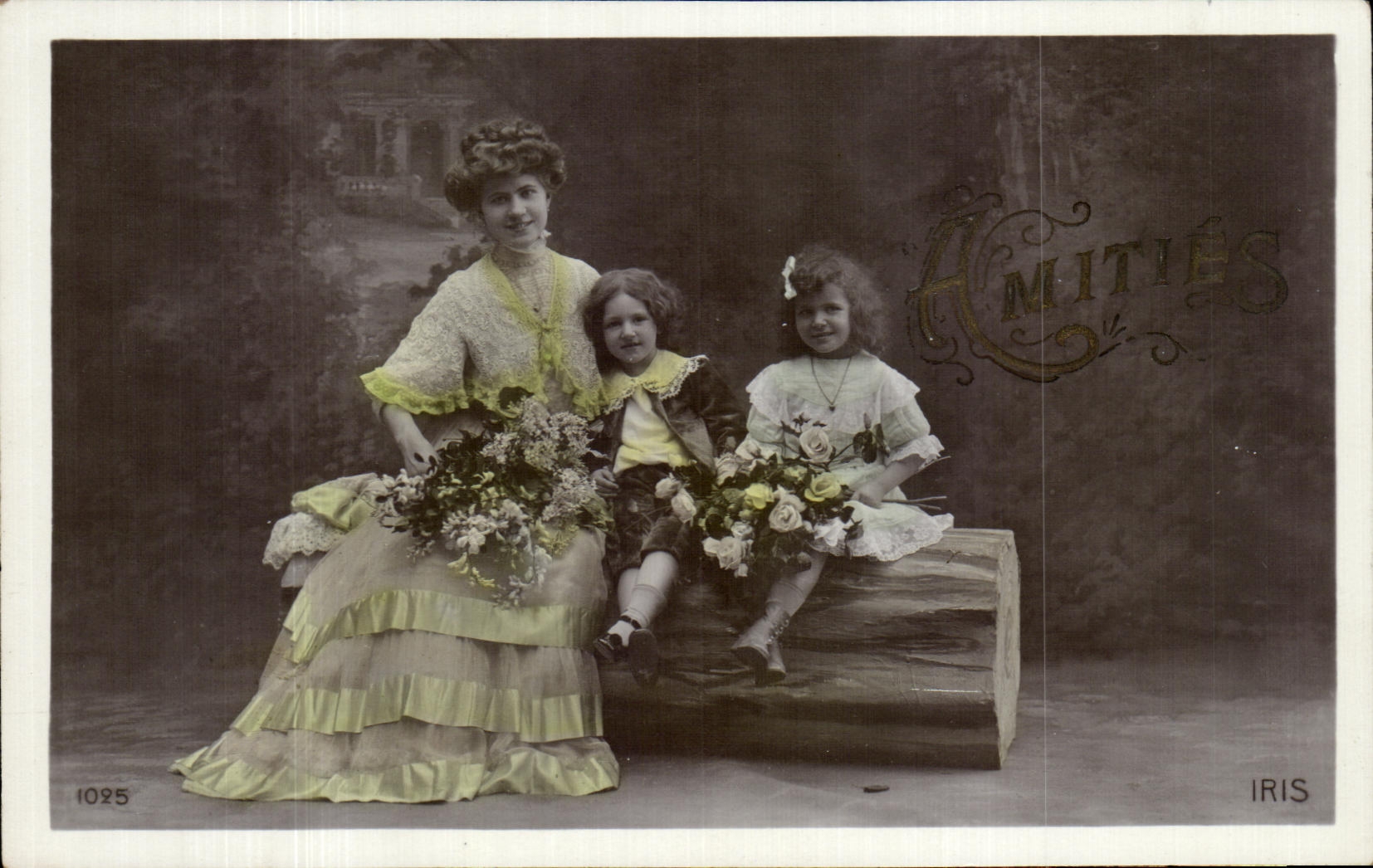 CPA Fantaisie Femme et enfants