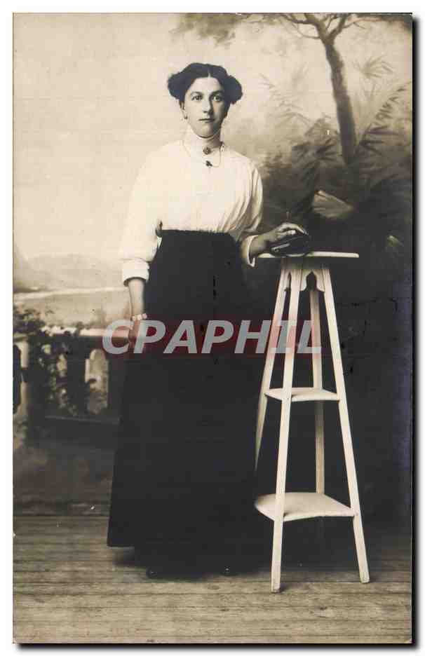 CPA Fantaisie Femme 