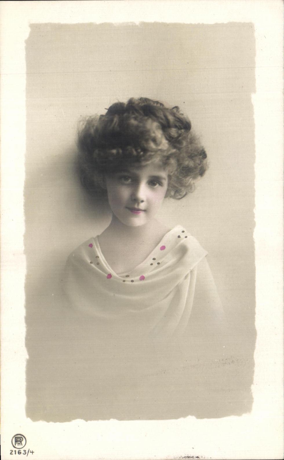 CPA Fantaisie Enfant Fille