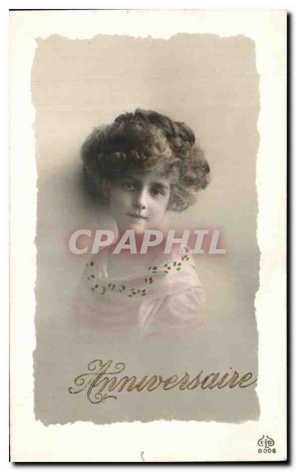 CPA Fantaisie Enfant Fille