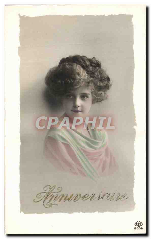 CPA Fantaisie Enfant Fille