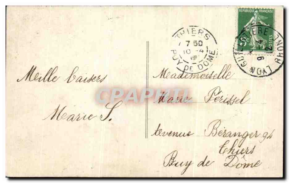 CPA Fantaisie Enfant Canard Paques  — Rückseite