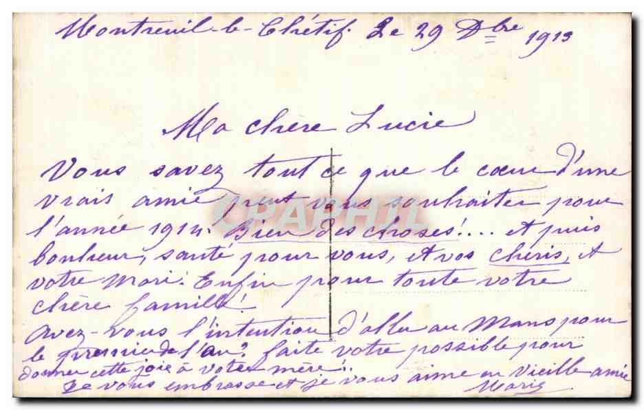 Femme et enfant — scène intime — Myrka, n°106 — Reverso