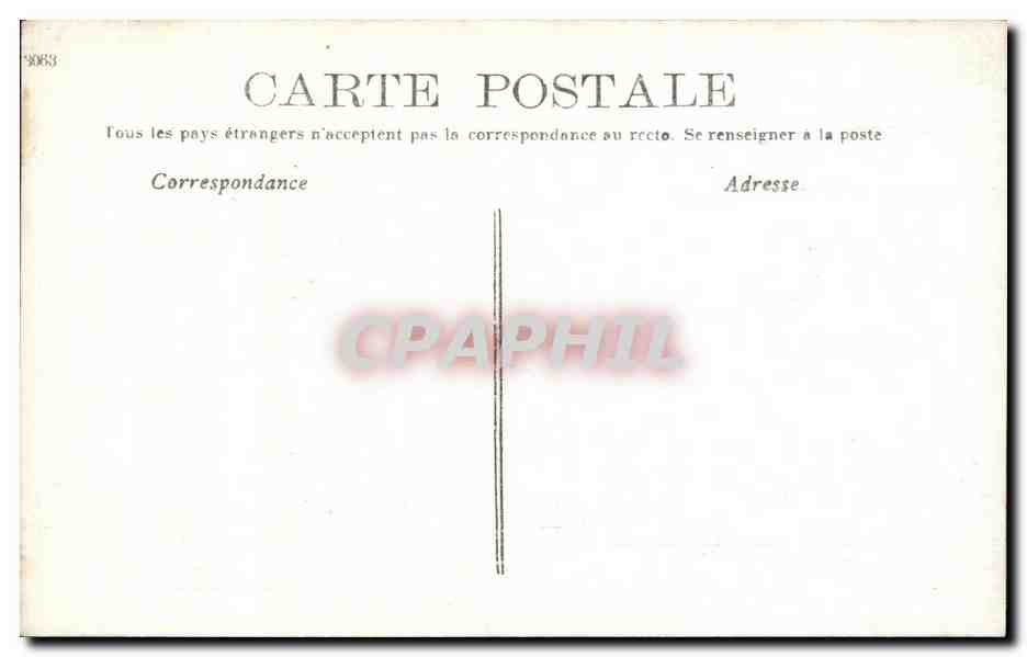 La lettre à papa — scène de femme et enfant — éditeur A&S n°714 — Rückseite