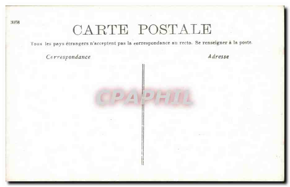 CPA Fantaisie Femme et enfant Landau — Rückseite