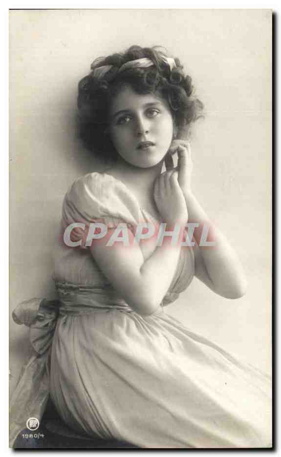 CPA Fantaisie Enfant Fille 