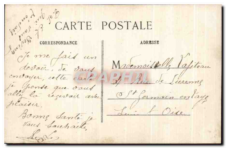 Sainte Catherine — surprise printanière — Perron Phot. n°702 — Reverso