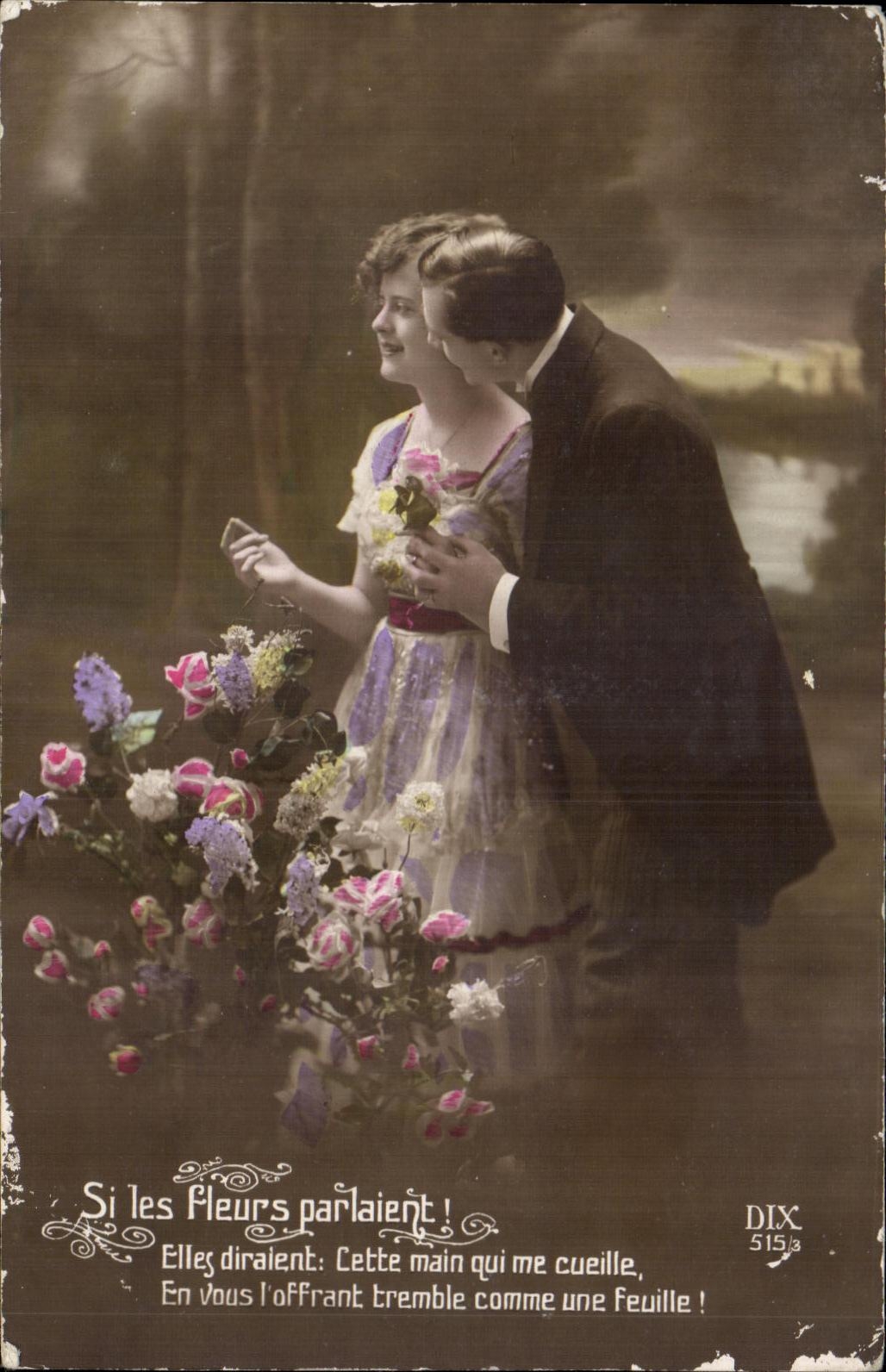 CPA Fantaisie Femme 