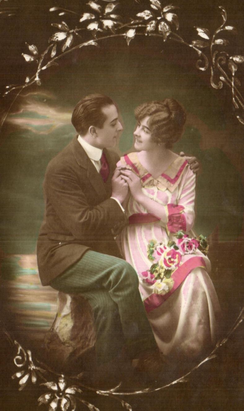 CPA Fantaisie Femme 
