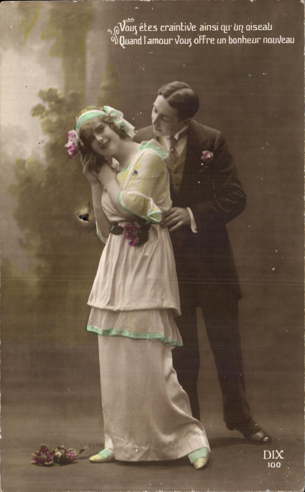 CPA Fantaisie Femme 