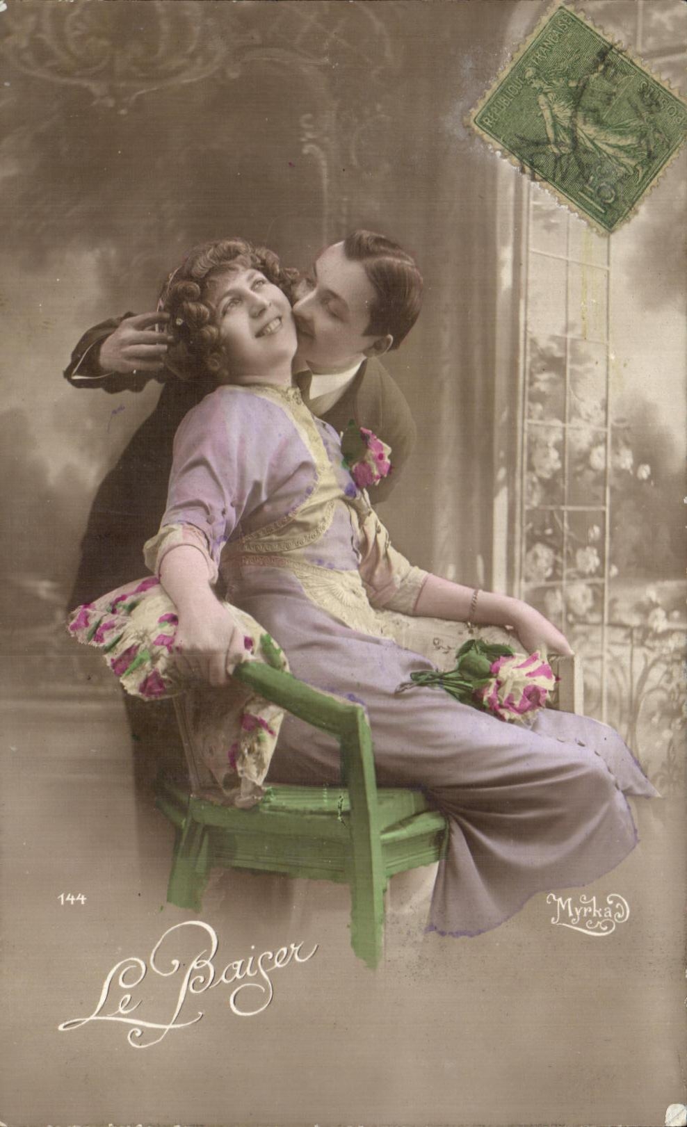 CPA Fantaisie Femme 