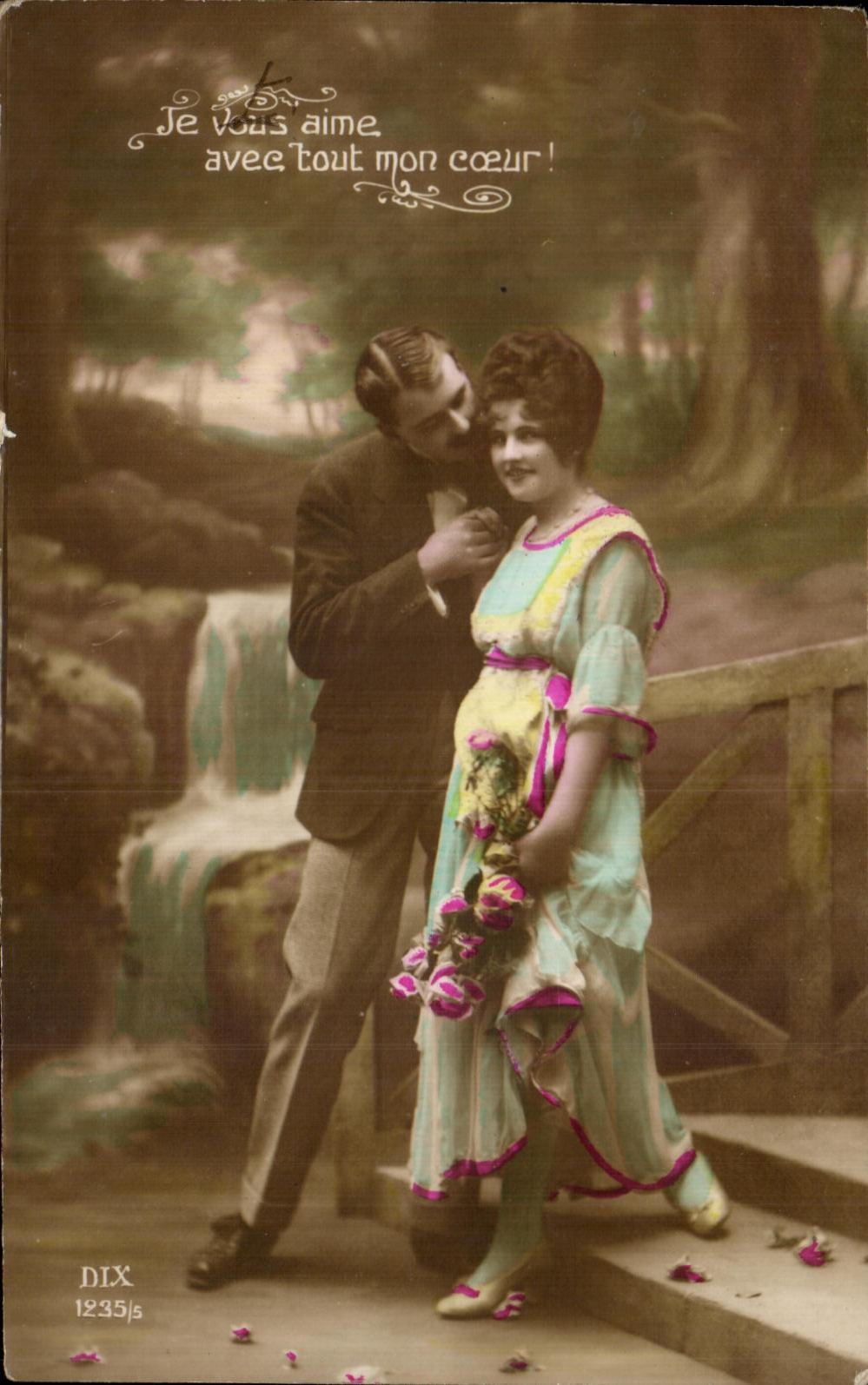 CPA Fantaisie Femme 