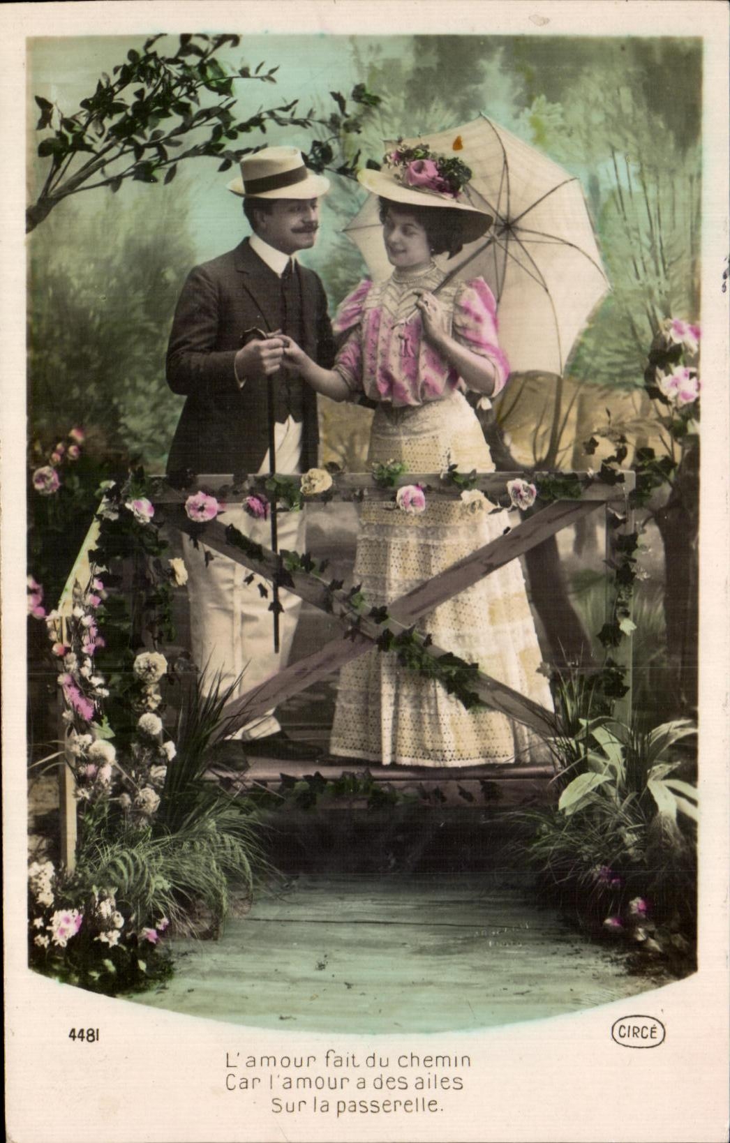 CPA Fantaisie Femme 