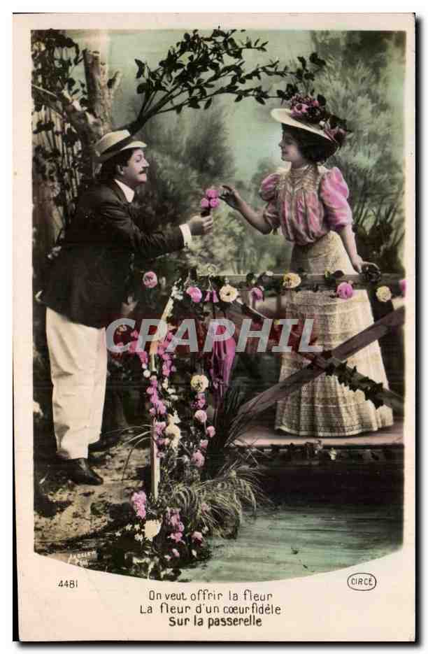 CPA Fantaisie Femme 