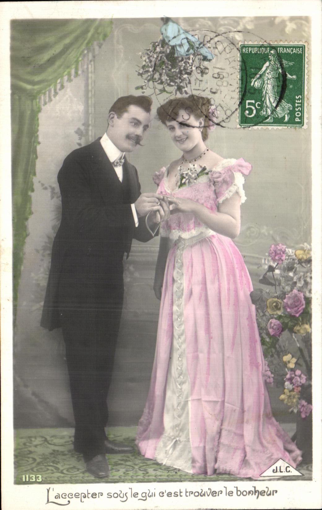 CPA Fantaisie Femme 