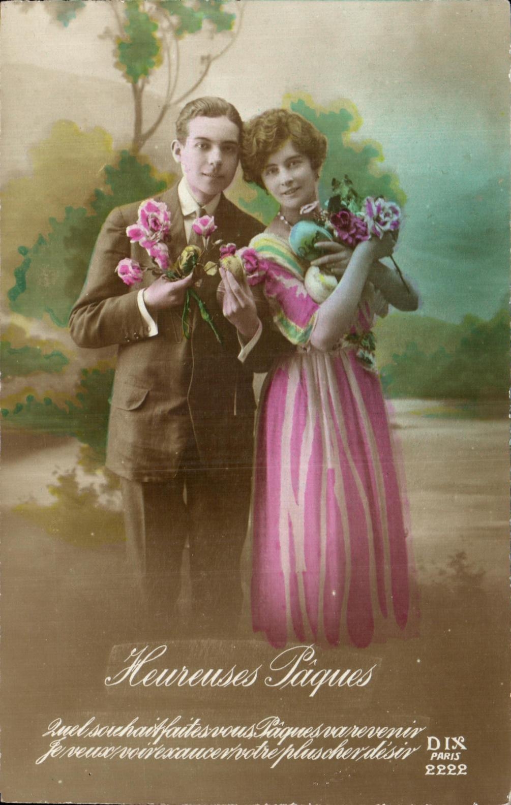 CPA Fantaisie Femme 