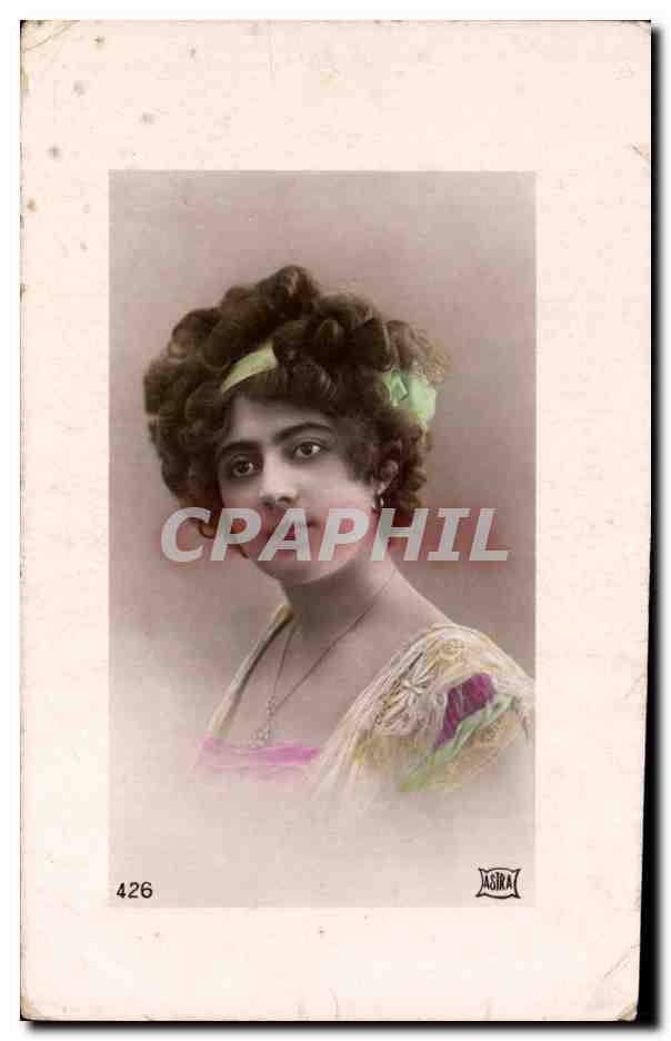 CPA Fantaisie Femme 