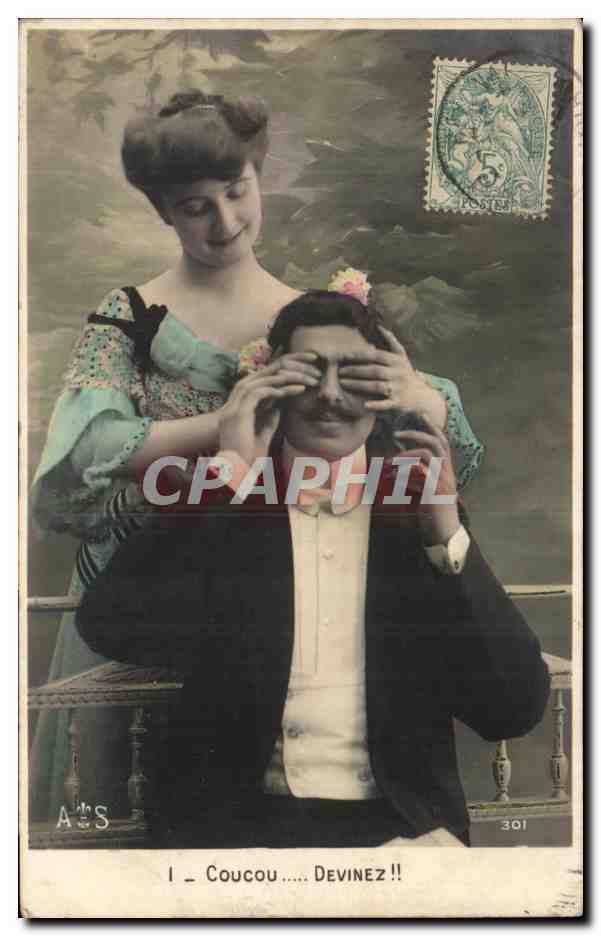 CPA Fantaisie Femme 