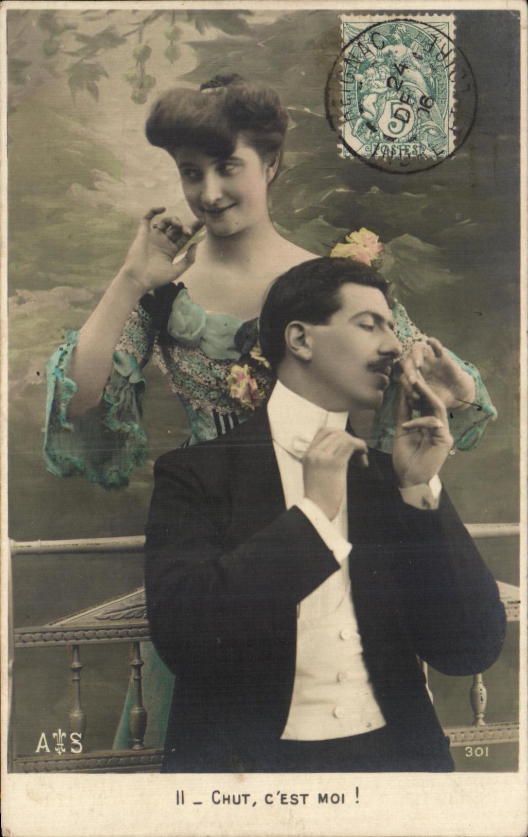 CPA Fantaisie Femme 
