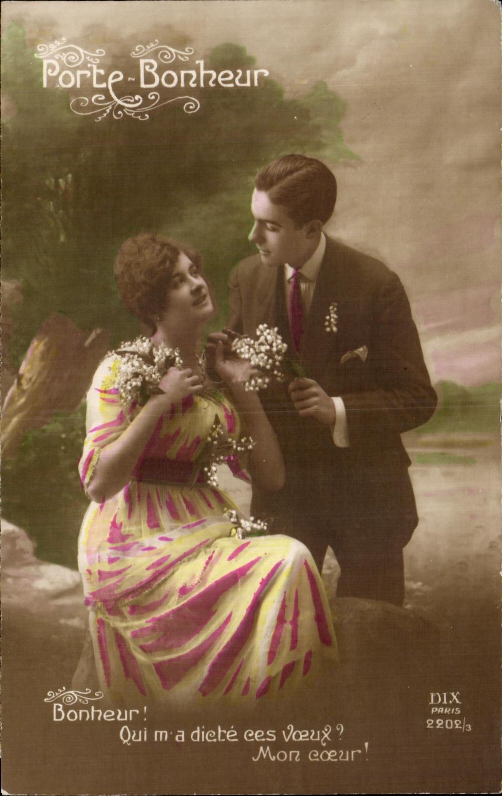CPA Fantaisie Femme 