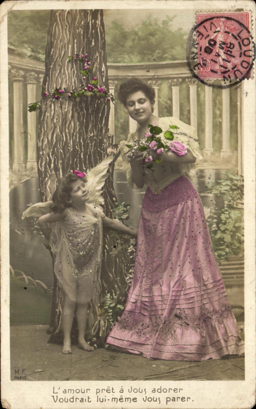 Fée et femme — L'amour prêt à vous adorer — M.F. Paris