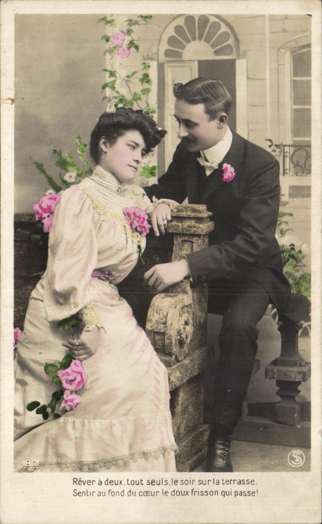 CPA Fantaisie Femme 