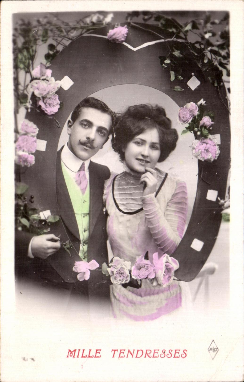 CPA Fantaisie Femme 