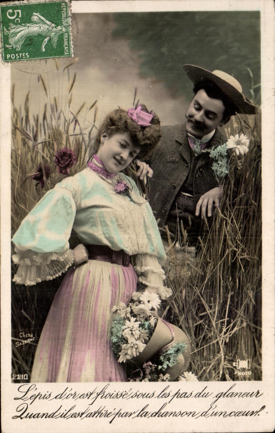 CPA Fantaisie Femme 