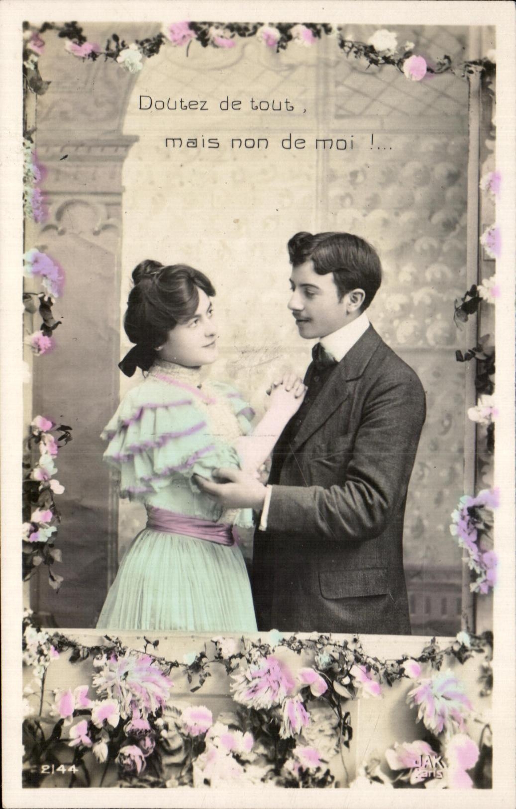 CPA Fantaisie Femme 
