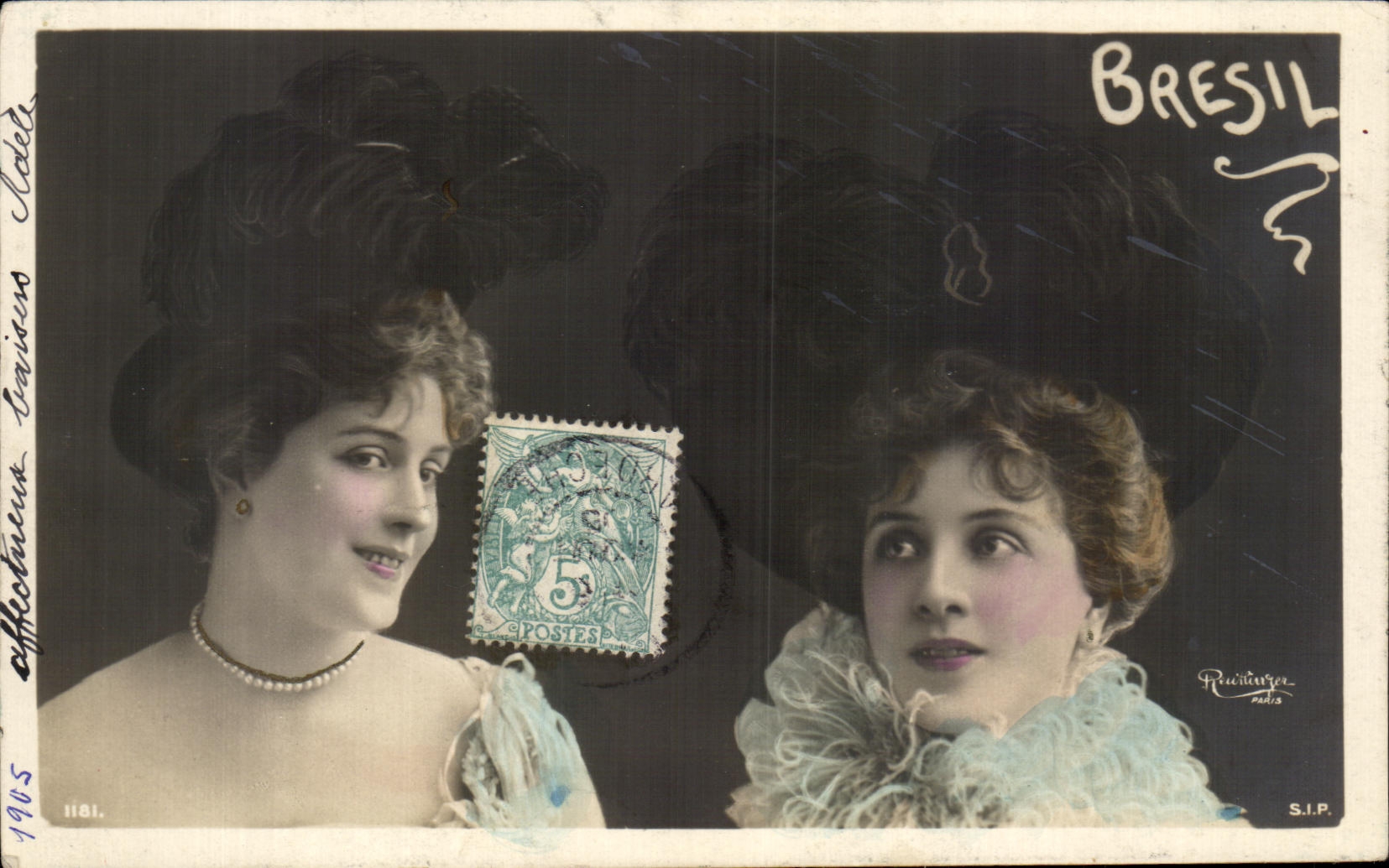 CPA Fantaisie Femmes Bresil