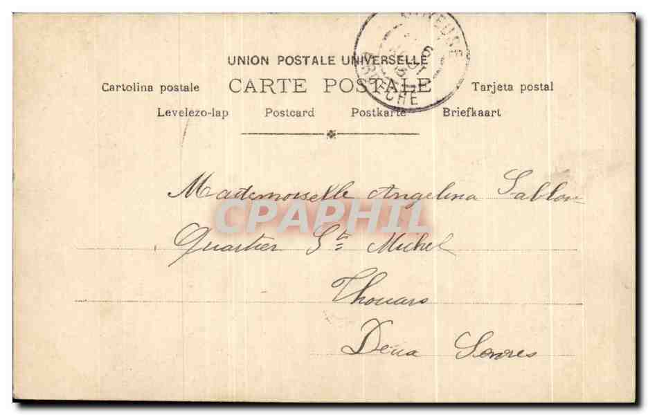 CPA Fantaisie Femmes Bresil — Verso