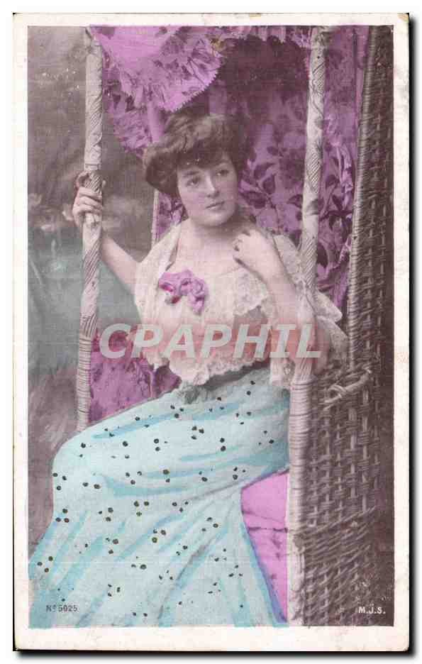CPA Fantaisie Femme 