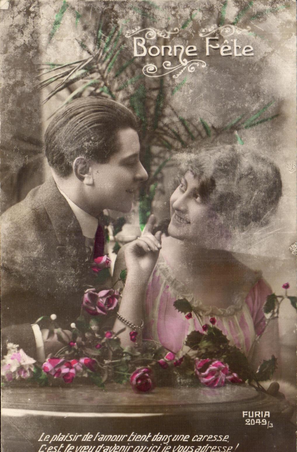 CPA Fantaisie Femme 