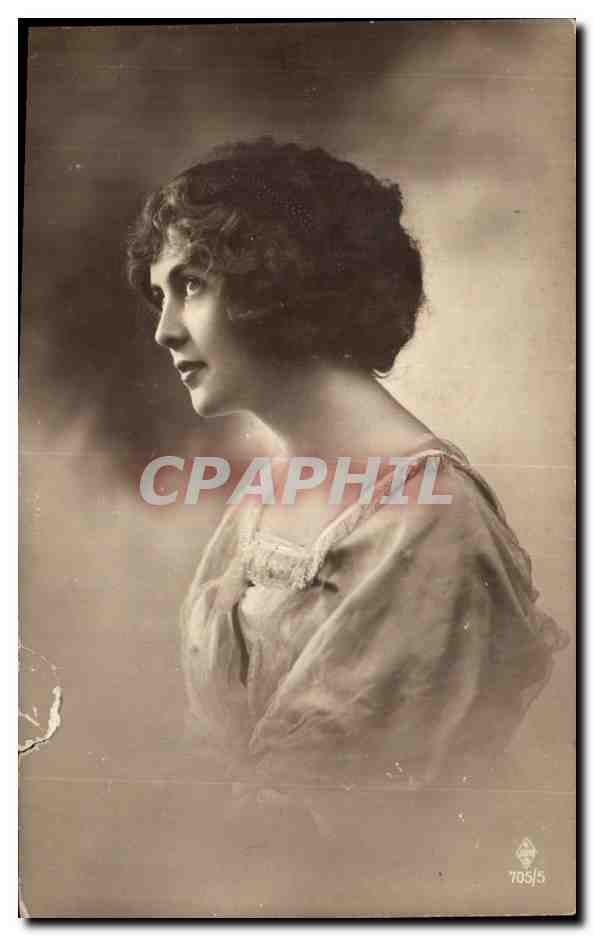 CPA Fantaisie Femme