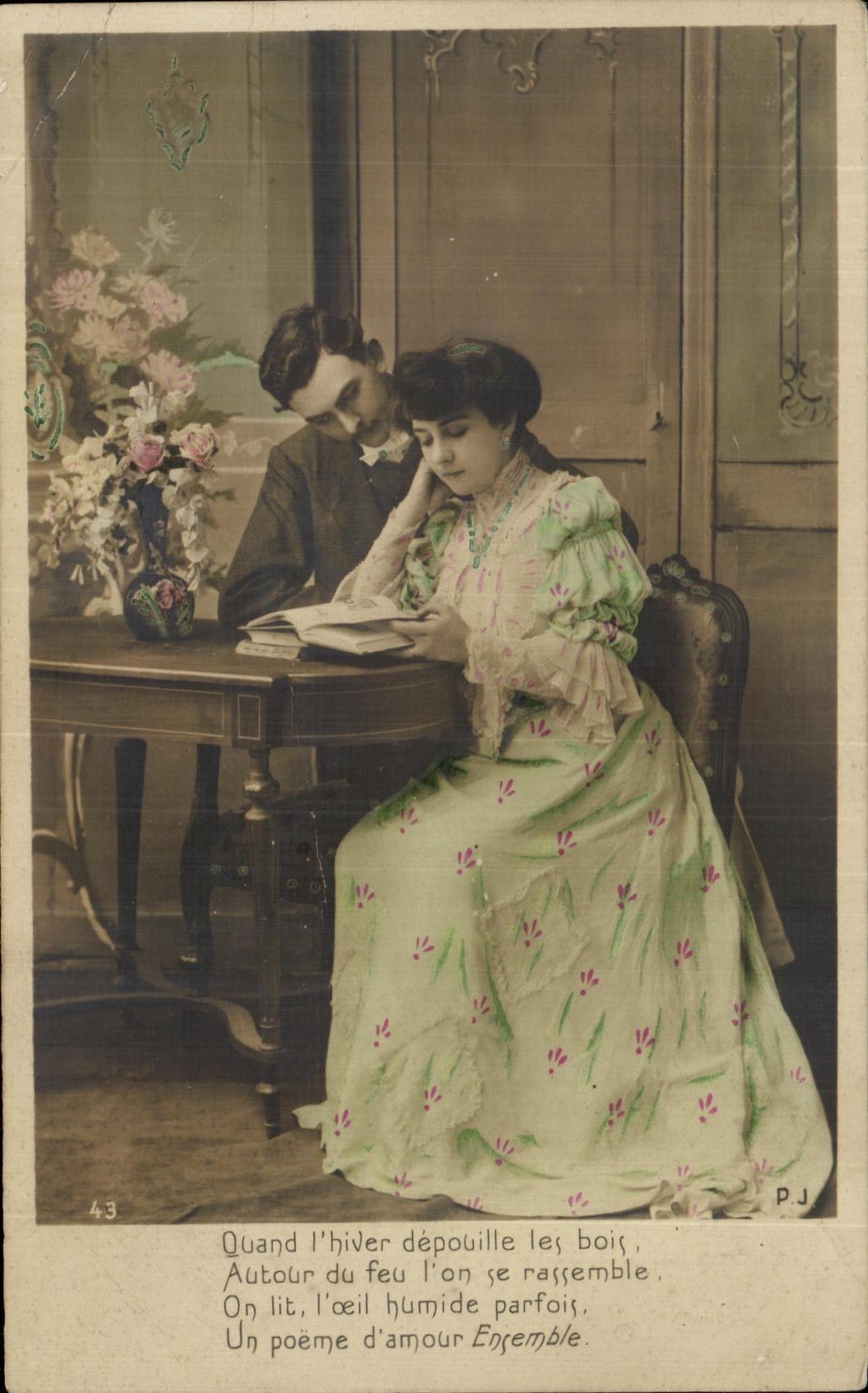 CPA Fantaisie Femme 
