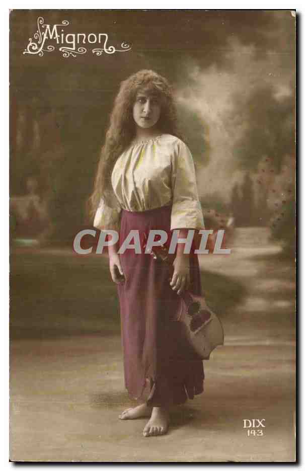 CPA Fantaisie Femme Mignon 