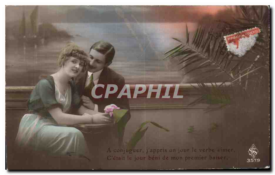 CPA Fantaisie Femme 