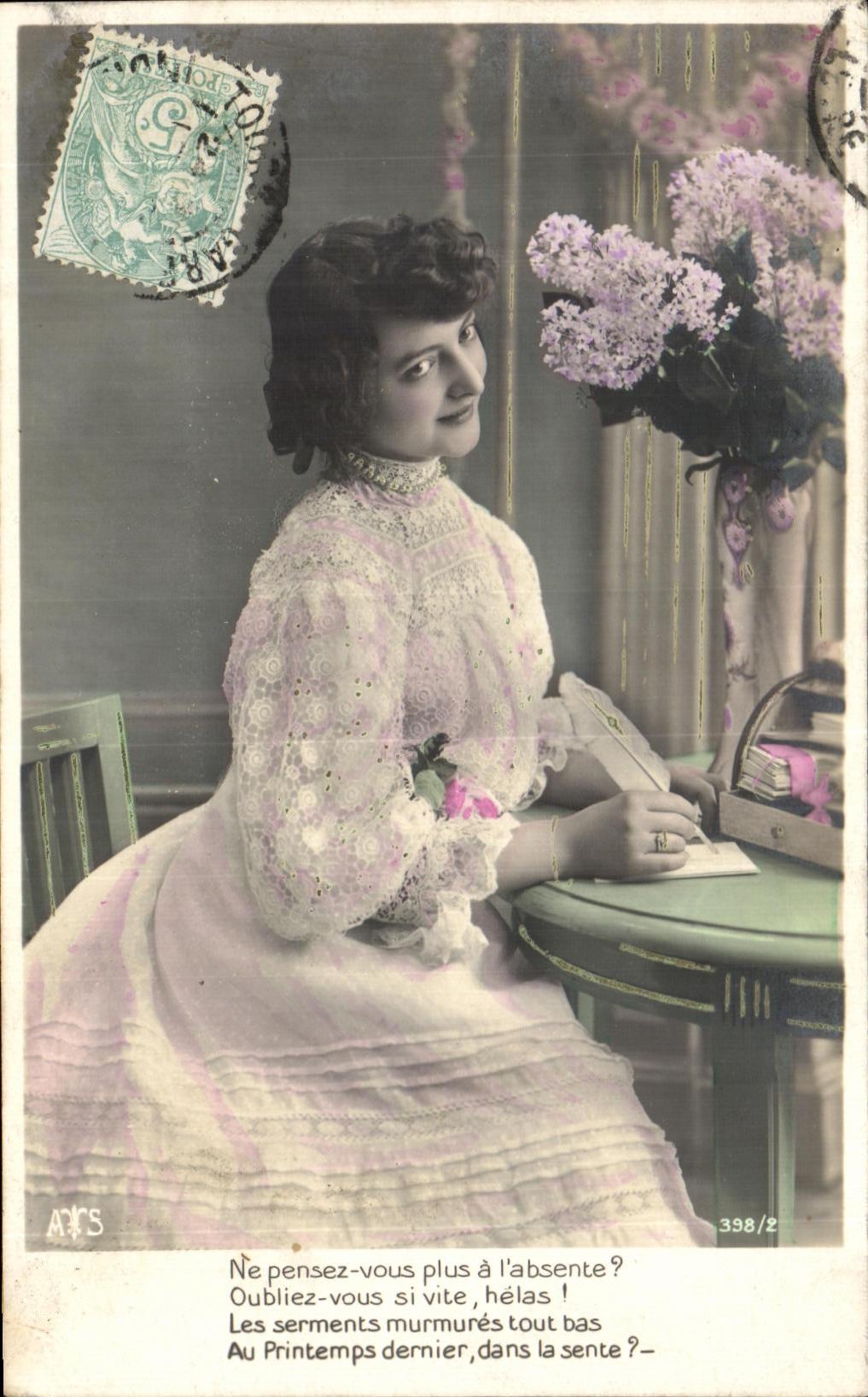 CPA Fantaisie Femme 