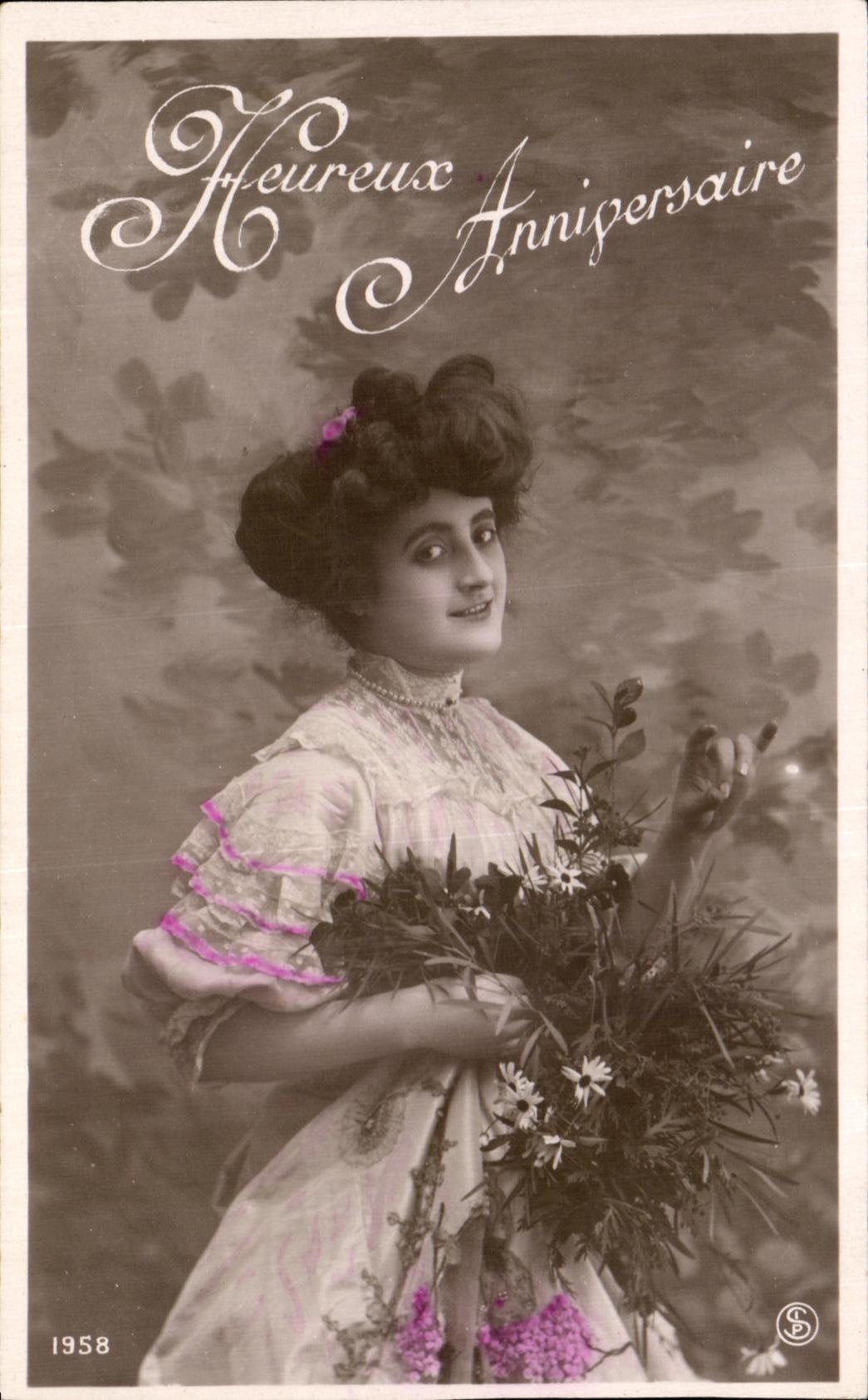 CPA Fantaisie Femme 