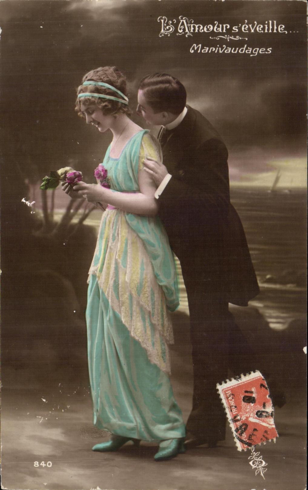 CPA Fantaisie Femme 