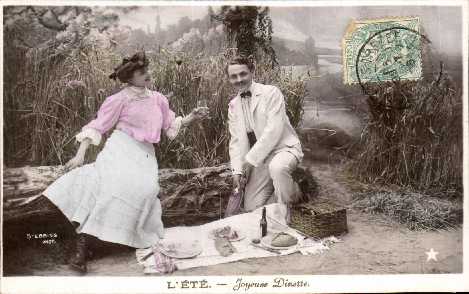 CPA Fantaisie Femme 