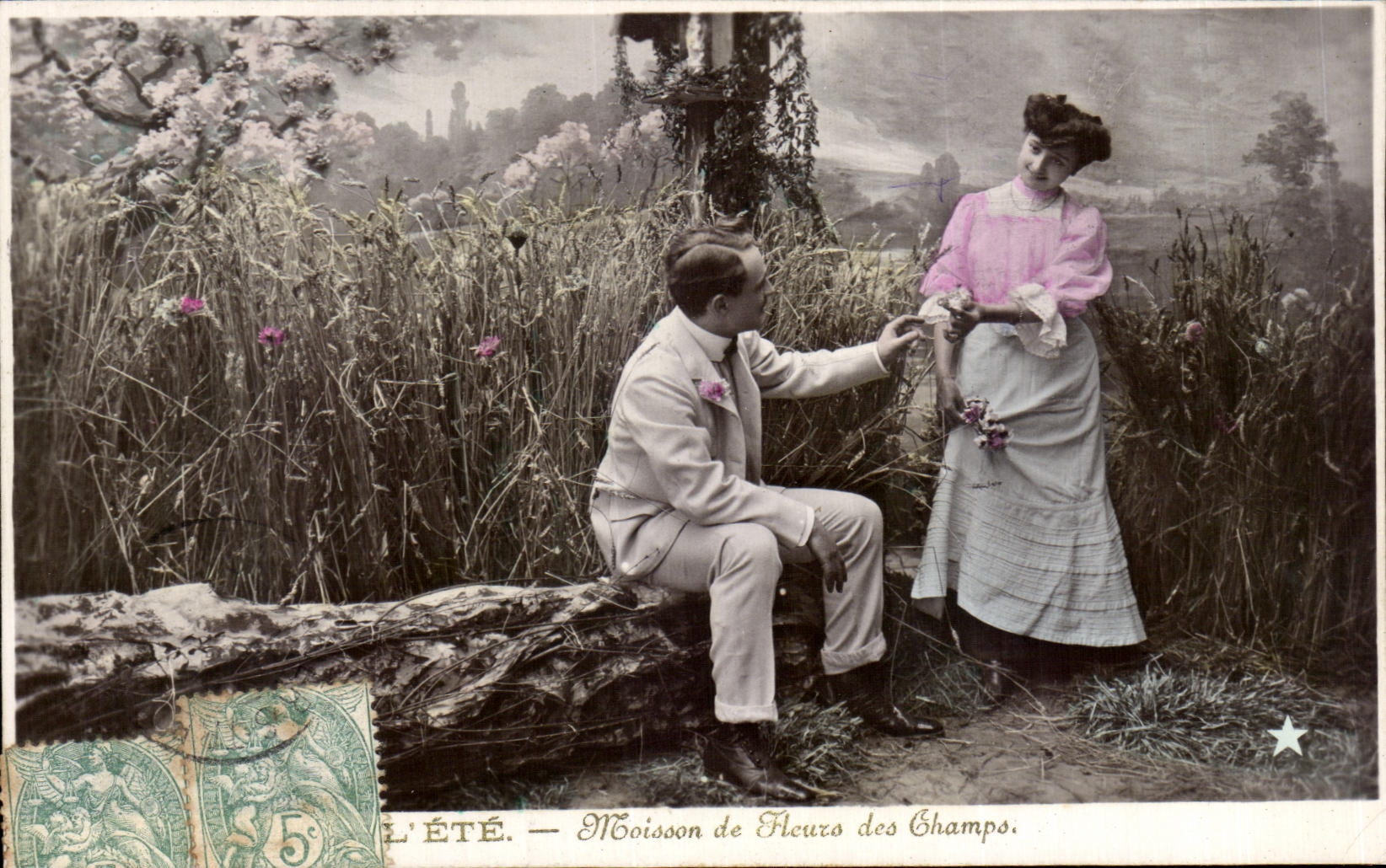 CPA Fantaisie Femme 