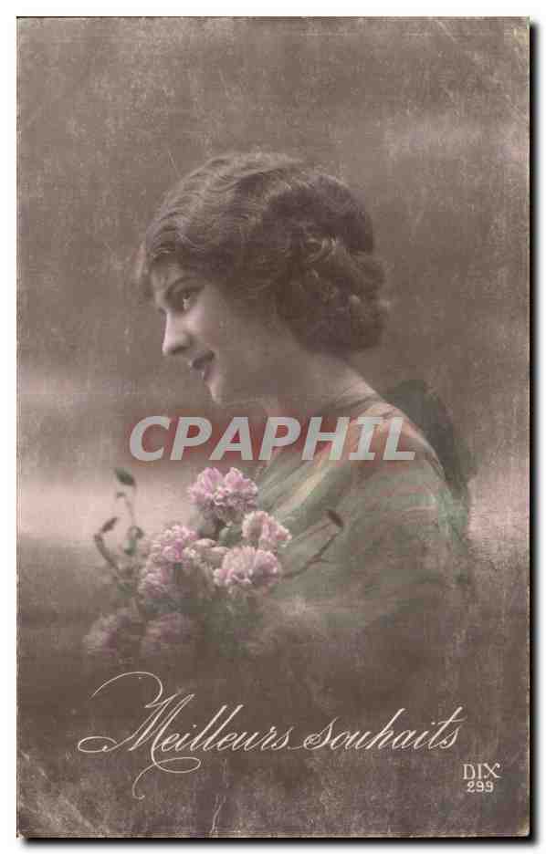CPA Fantaisie Femme 