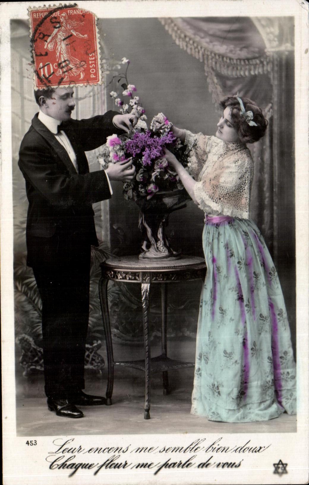 CPA Fantaisie Femme 