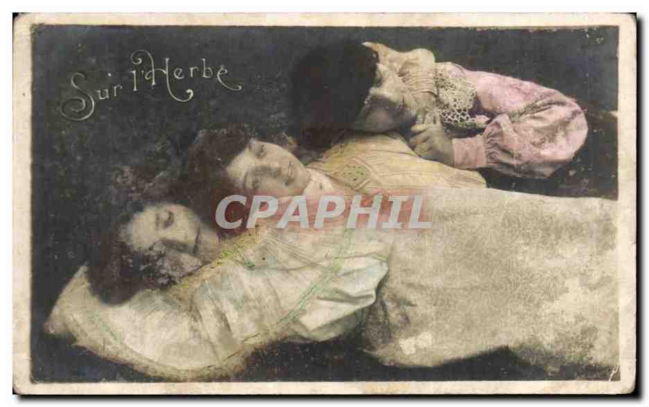CPA Fantaisie Femme 