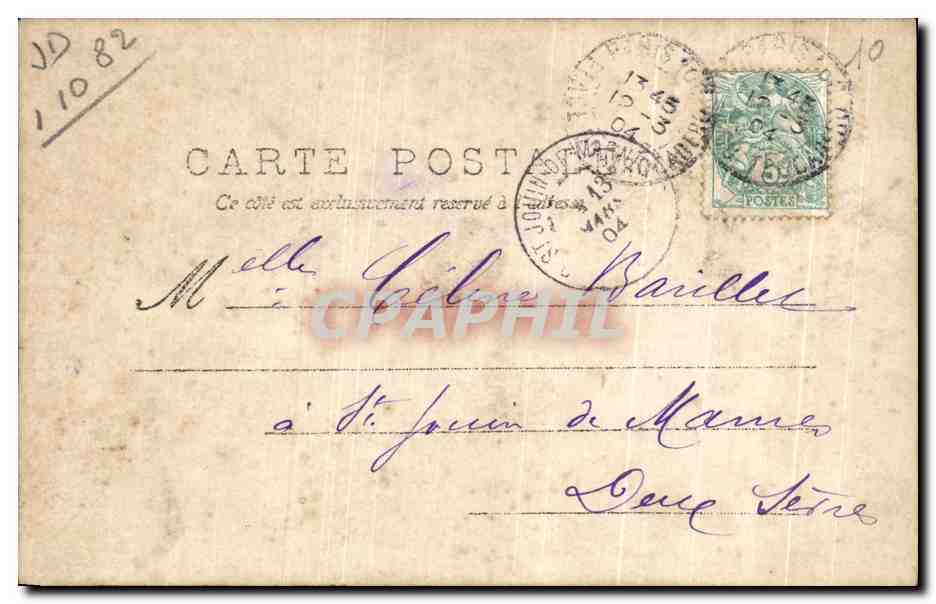 Jeune femme au piano — studio — X. Londemain — Verso